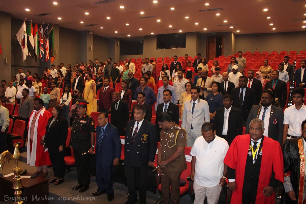 The awards ceremony held at the Ratmalana KDU premises in celebration of the 31st anniversary of the All Nations Unity Organization Image 7